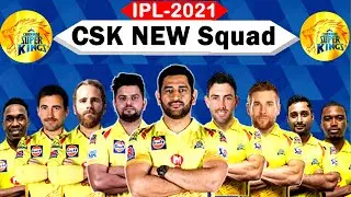 IPL 2021 || Chennai Super kings New Squad || CSK Players list IPL 2021 || CSK Team 2021 || IPL 2021