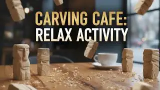 Carving cafe / Relaxed activities for everyone #woodscraft #whittling #hobby