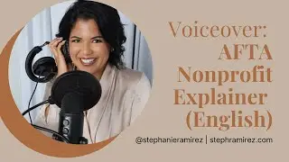 Nonprofit Explainer Voice Over Demo | U.S. Bilingual Female Voice Actor | AFTA | Steph Ramirez