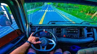 POV TRUCK DRIVING VOLKSWAGEN CONSTELLATION 19320