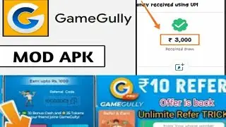 GAMEGULLY PRO APP /REFER TRICKS/ MONEY EARNINGS