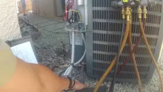 HVAC Service Call - Moving an Air Conditioner for Concrete Pour, Part 1