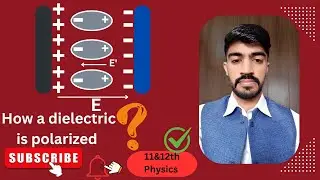 Polarization of dielectric material | capacitor | capacitance | physics | study with sir sheraz