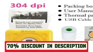 #Peripage Original 304dpi A6 Thermal Photo Printer Mini Portable Bluetooth Pocket Printers Color Ye