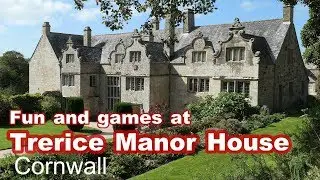Fun and Games at Trerice Manor House Cornwall - Exploring National Trust property