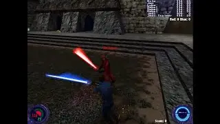 Star Wars Jedi Knight 2 Jedi Outcast Online Multiplayer PC 2002 Jeff Bennett Kyle Katarn Walkthrough