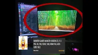 monitor GAMER BARATO - HORIZON MANCER Z2 100HZ 1MS