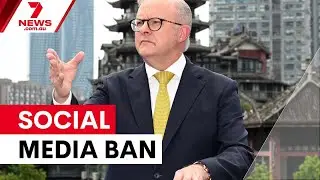 Australia launches world-first social media ban for under-16s | 7NEWS