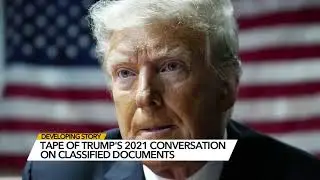 Trump discusses classified document he says he held onto in audio recording obtained by ABC News