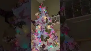 The butterfly tree is finally up