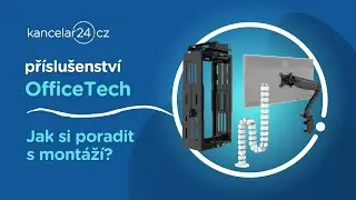 kancelar24.cz | Př&iacute;slu&scaron;enstv&iacute; pro stoly OfficeTech: Jak si poradit s mont&aacute;ž&iacute;?