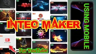 FREE INTRO MAKER FROM MOBILE APP || For YouTube @MPVLOGS05 