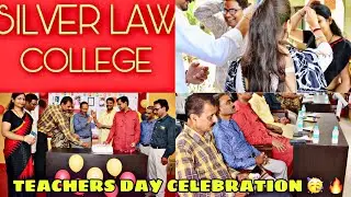Silver Law College vlog  | Teachers Day Celebration | Best Law College in Bareilly