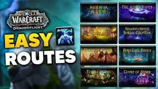 Simple PUG FRIENDLY M+ Routes for all 8 S1 Dungeons | Dragonflight Season 1 Thundering KSM Guide