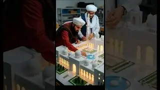 Sheikh Zayad Grand Mosque Miniature | Stunning Handmade Scale Model (Abu Dhabi) #viral #islamicart