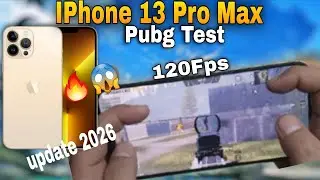iPhone 13 PRO Pubg Test!!😱 🔥Fps test / Battery test / Gyro Test