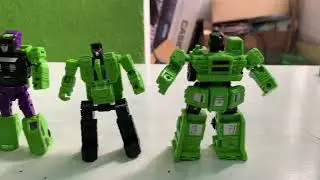 As&iacute; se transforman los CONSTRUCTICONS en DEVASTATOR, TRANSFORMERS G1 HASBRO