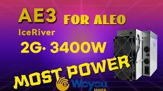 IceRiver AE3 Real Test: 2GH/s ALEO Miner Power, Noise & Full Setup Review