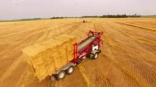 Matlack Farms Wheat & Straw Harvest 2016