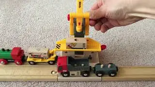 Brio Freight Goods Station Wooden Train Track