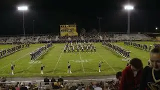 Cuyahoga Falls Tiger Marching Band | 9-12-2025 | Halftime | Homecoming