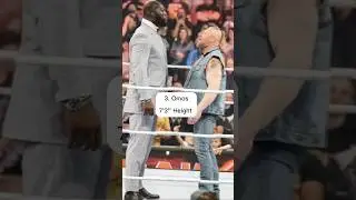 5 Tallest WWE Wrestlers Ever, Ranked By Height #wwe #shortvideo #shorts