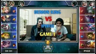 DD DEMON KINGS VS IPHIOS GAME 1 - JUST ML LEAGUE 5 DAY 3