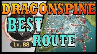 Monster Farming Route Dragonspine Genshin Impact