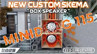 SKEMA BOX SUBWOOFER MINIDRAG 115 ( BREWOG ) NEW CUSTOM 2025 