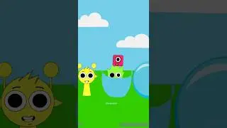 NEW Play Music Marble Sprunki NumberBlocks OC One | Water Bubbles | Coloring Challenge