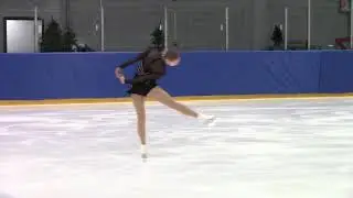 Tallink Hotels Cup 2019 International Co Junior ladies  SP 3 Laura KARHUNEN FIN