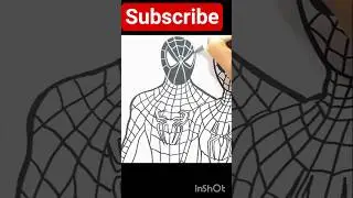 Spider-Man Drawing #shorts #spiderman #art #youtubeshorts #youtube #short #drawing