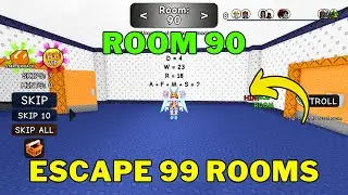 How To Complete Room 90 in Roblox Escape 99 Rooms | Stage 1