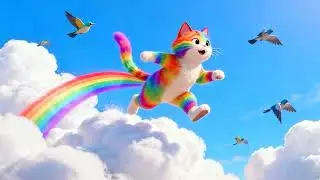 Приключения радужных котов | Natutoon Kids #красочный #детскиестишки #детскиепесни #детскаямузыка...