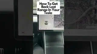 How To Get Back Lost Range In Your #Tesla #shorts