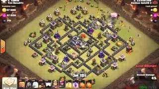 Giant hog healer th 9 strategy attack