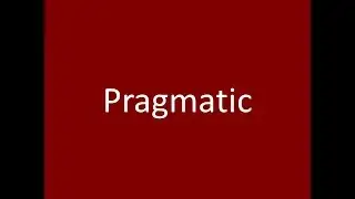Pragmatic
