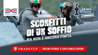 Lezioni di Coppa America 2021. DopoRegata con Ganga Bruni Round Robin 3 Prada Cup 23 Gennaio