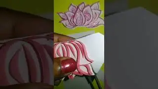 Easy make quilling Lotus Flower paper craft and decorate...