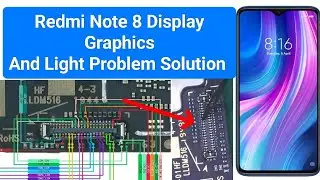 Redmi Note 8 Display Light Problem / Mi Redmi Note 8 Display Graphics problem