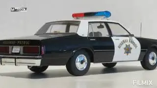 M MODELS - Nr.27 - CHEVROLET CAPRICE HIGHWAY PATROL - MODEL CAR GROUP - SCALE 1/18