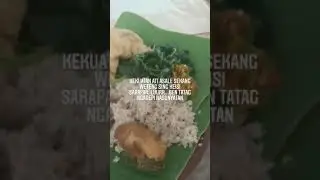 Sarapan Sega Tiwul