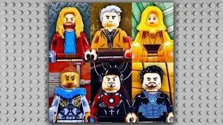 LEGO Marvel Avengers: Endgame Fat Thor &bull; Old  Captain America  Minifigures (knock-off) XINH X0260