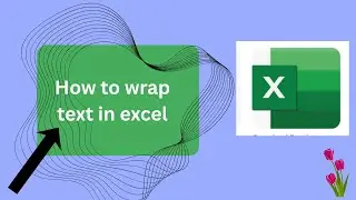 how to wrap text in excel