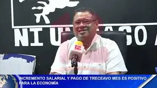 Incremento salarial y pago de treceavo mes es positivo para la econom&iacute;a.