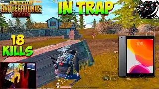 HANDCAM IPad 8th GENERATION 🔥 PUBG MOBILE  | IN TRAP | MORTEPUBG 😈 4finger + GYRO