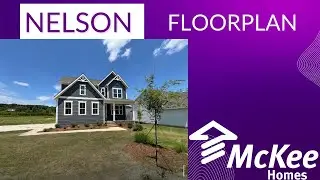 Nelson floorplan with sideload by McKee Homes