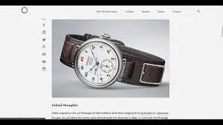 Seiko SPB359: 110th anniversary Laurel Reissue