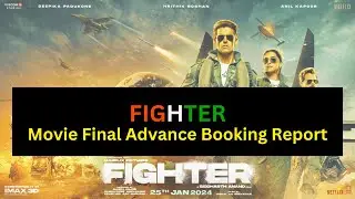Fighter movie final advance booking report #fightermovie #fighter