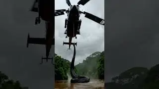 US Military Helicopter Caught Trying to Capture GIANT Anaconda &ndash; Secret Mission Exposed!
